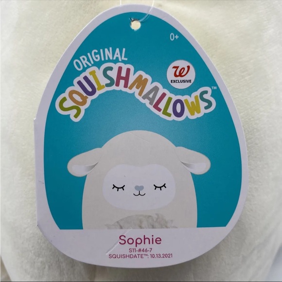 Squishmallow 12” Sophie Fuzzy Belly Lamb Easter Soft  Plush Pillow Toy - Picture 3 of 7